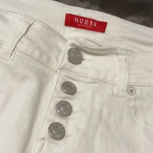 White Guess Jeans.